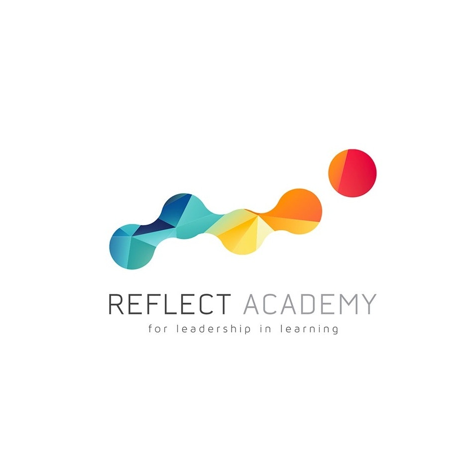 Modern logo ontwerp voor reflect academy