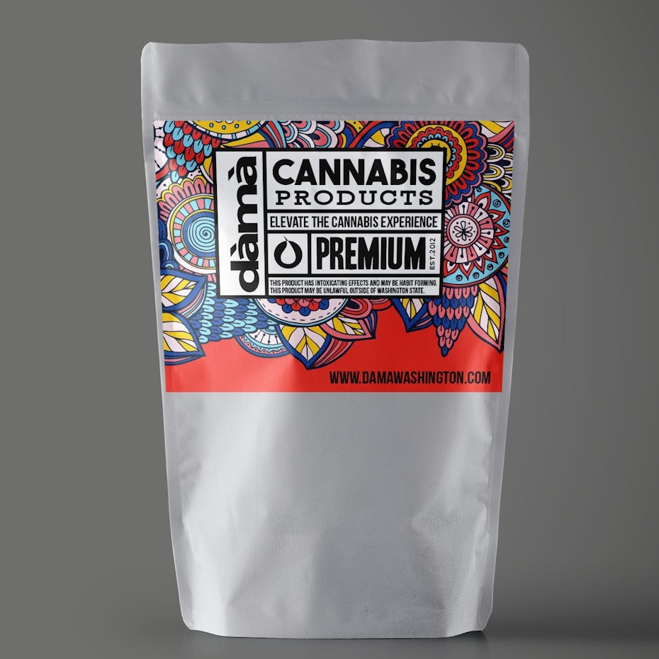 Logo design for Dama Cannabis