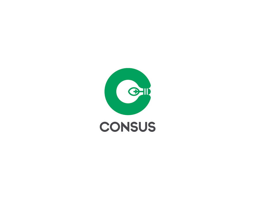 C shaped logo
