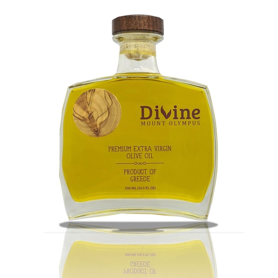 Premium olive oil design