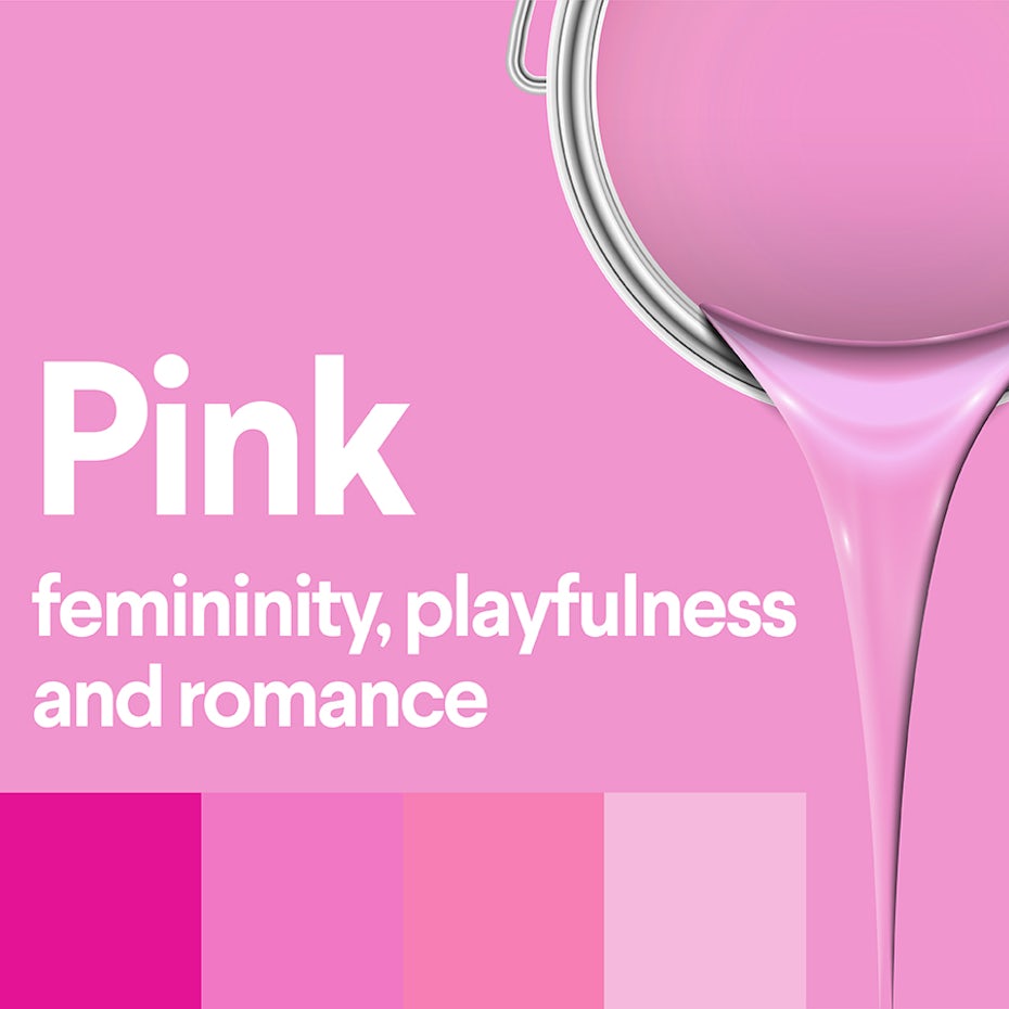 what does pink mean: color psychology of pink