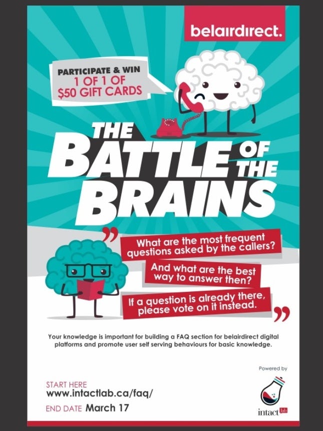 Battle of the Brains poster mockup