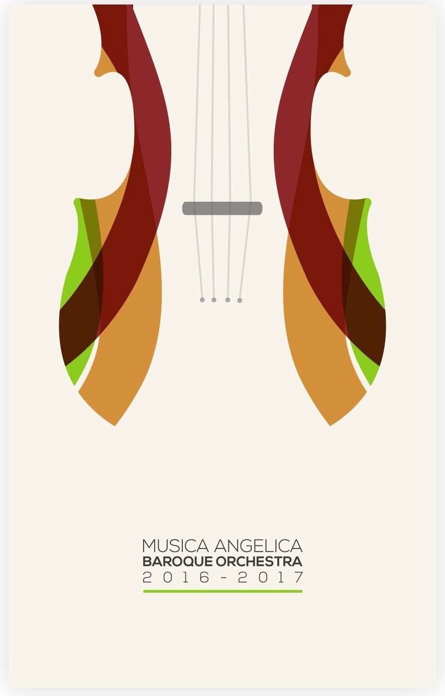 Musica Angelica poster mockup