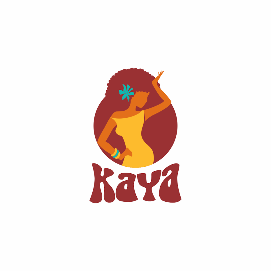 Kaya现场音乐酒吧标志