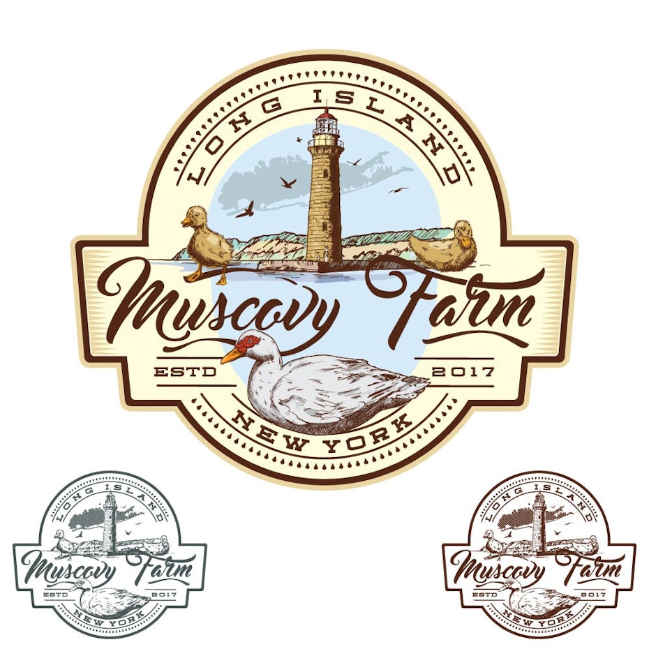 Logotipo de la granja de Moscovia