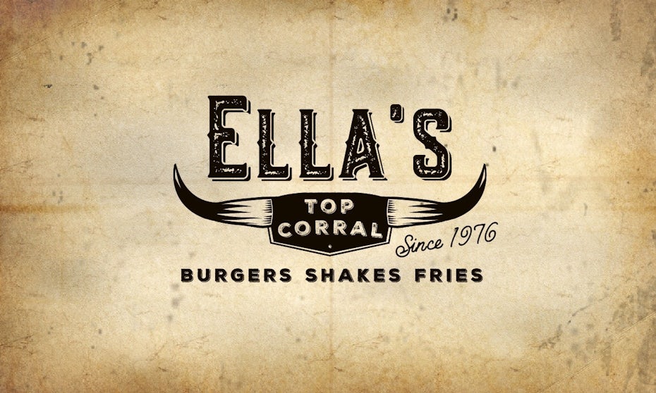 Logotipo de Ella's Top Corral