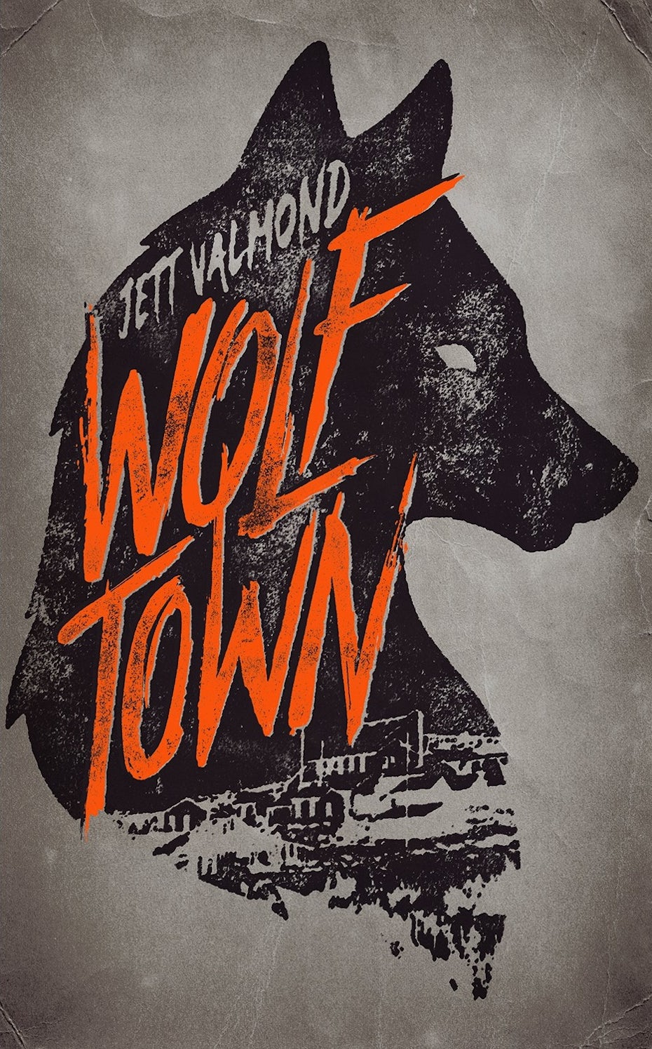 Tipos de tipografías y cómo usarlas - Logotipo de Wolf Town