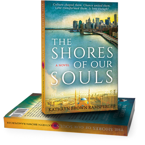 book cover design for The Shores of Our Souls by Kathryn Brown Ramsperger