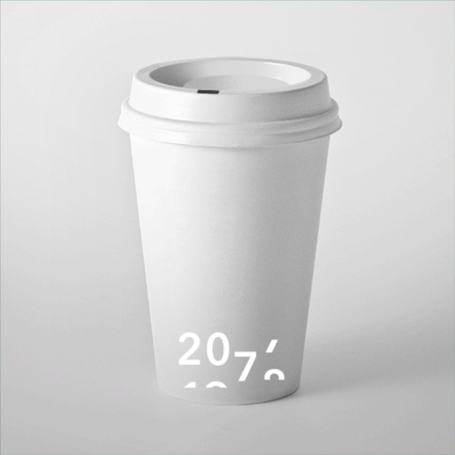 Animated evolution of the Starbucks logo and cup design