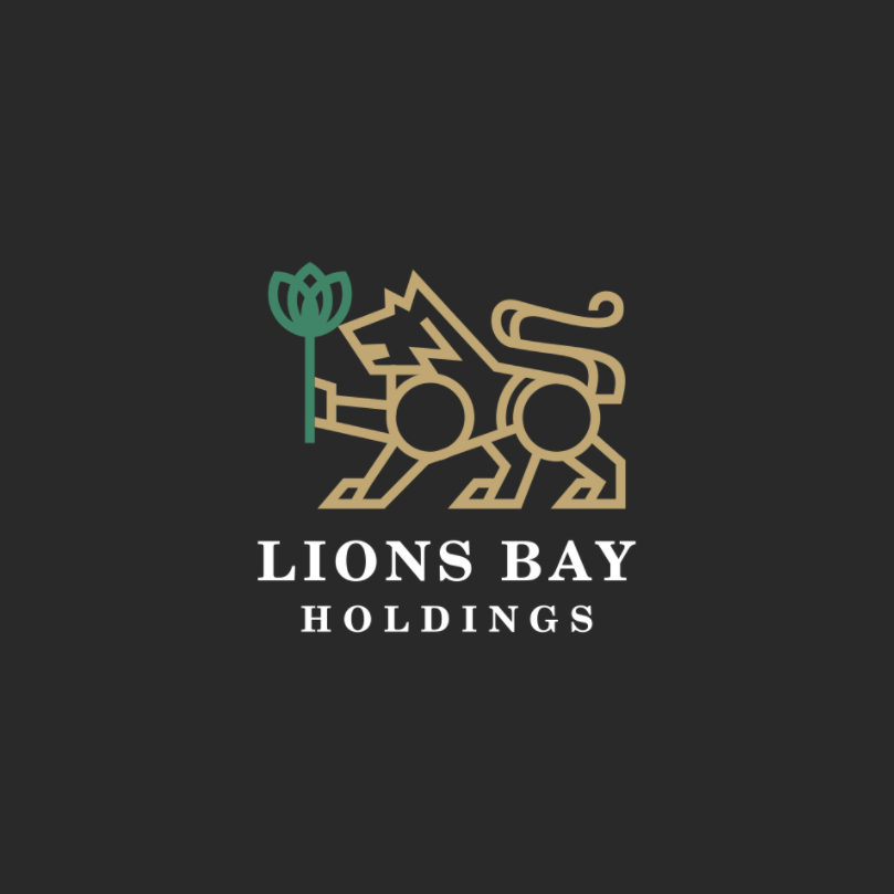 image of a lion comprised of smaller geometric shapes