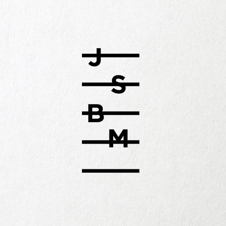letters arranged like a musical scale
