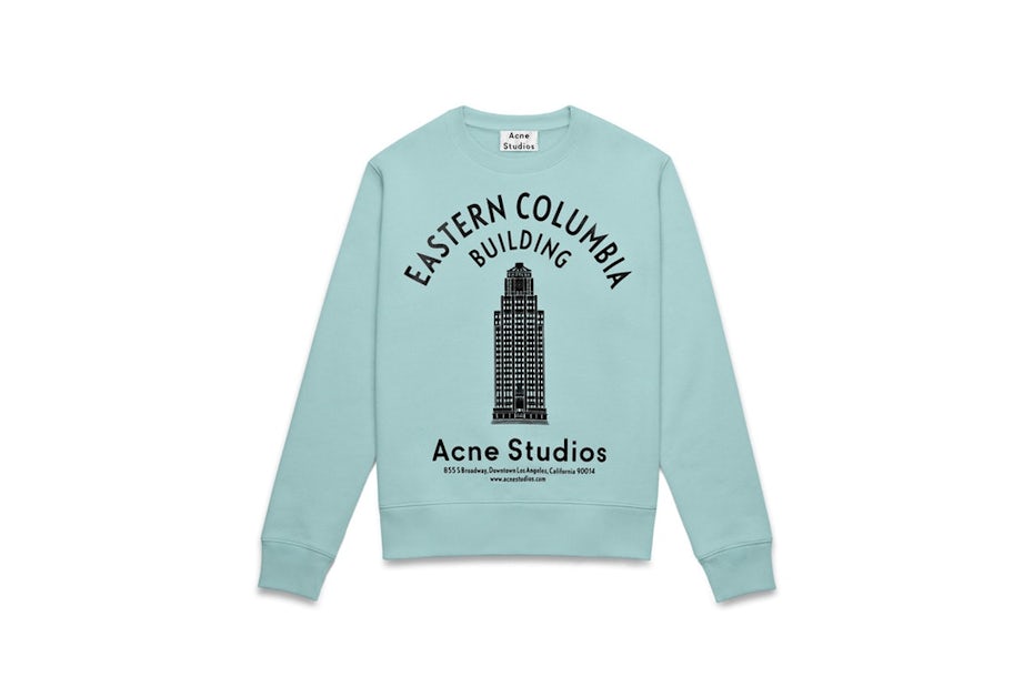 Acne Studios Eastern Columbia Building Sweatshirt