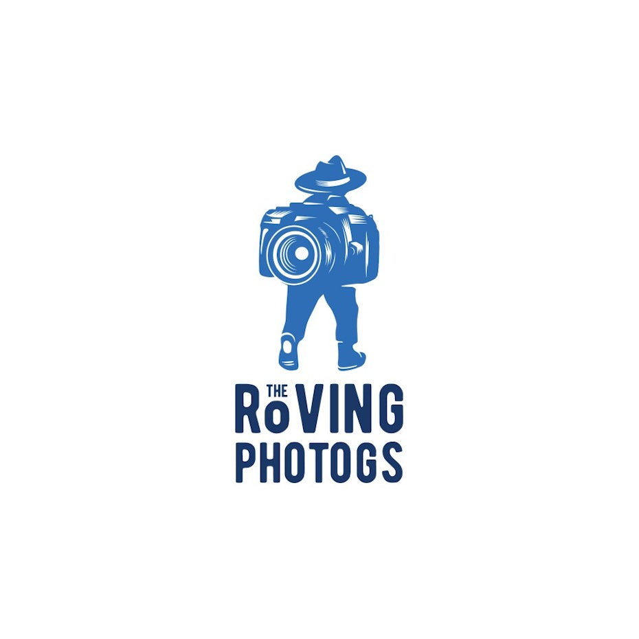Photography logo with visual pun