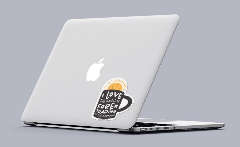 Sticker design for Forex Trading