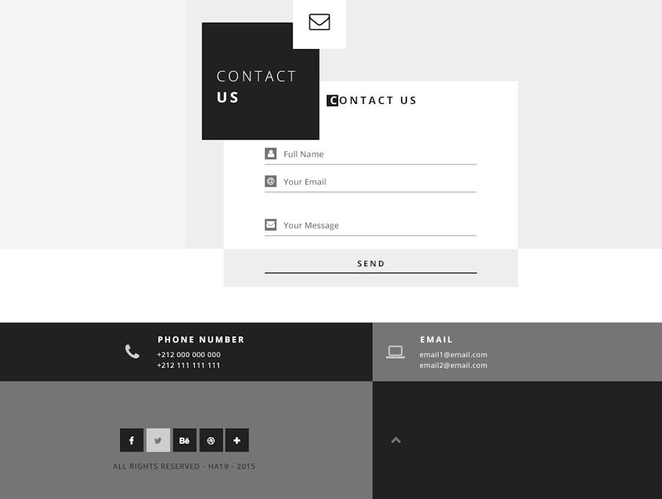 simple contact form