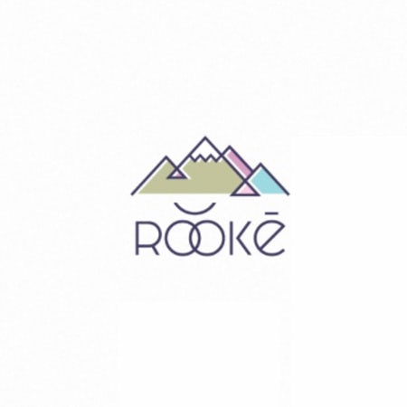 line drawing mountain logo