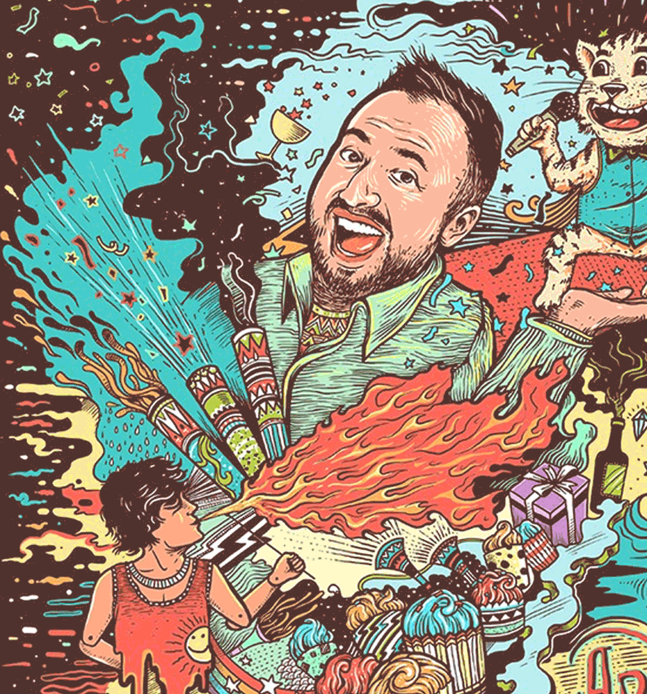 Birthday illustration