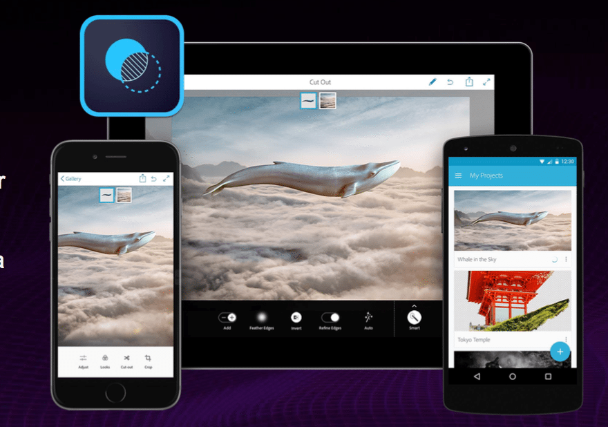 photoshop app design