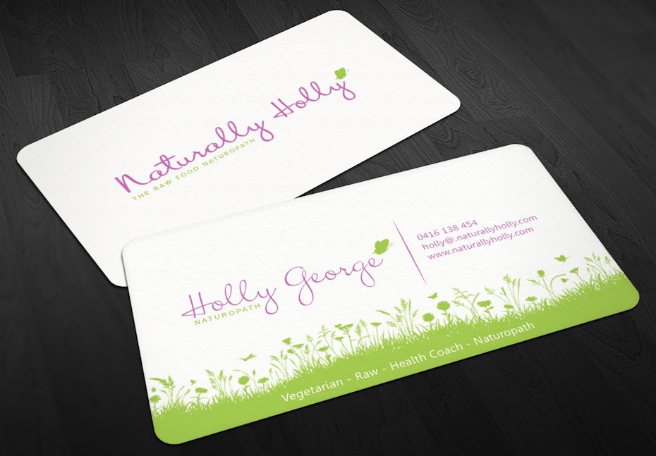 Holly George business card