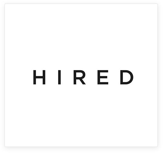 hired logo