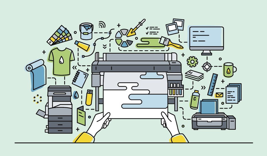printing illustration