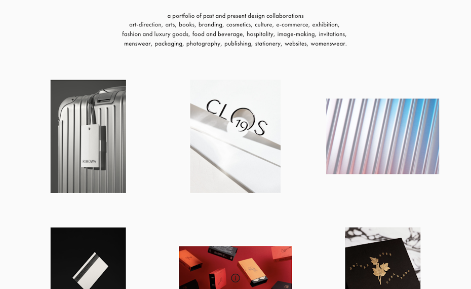 Commission Studio site screenshot