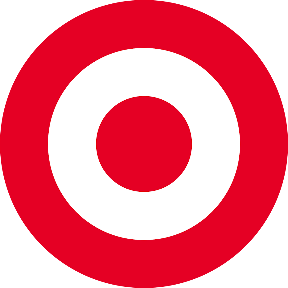 example for most famous logos: Target logo