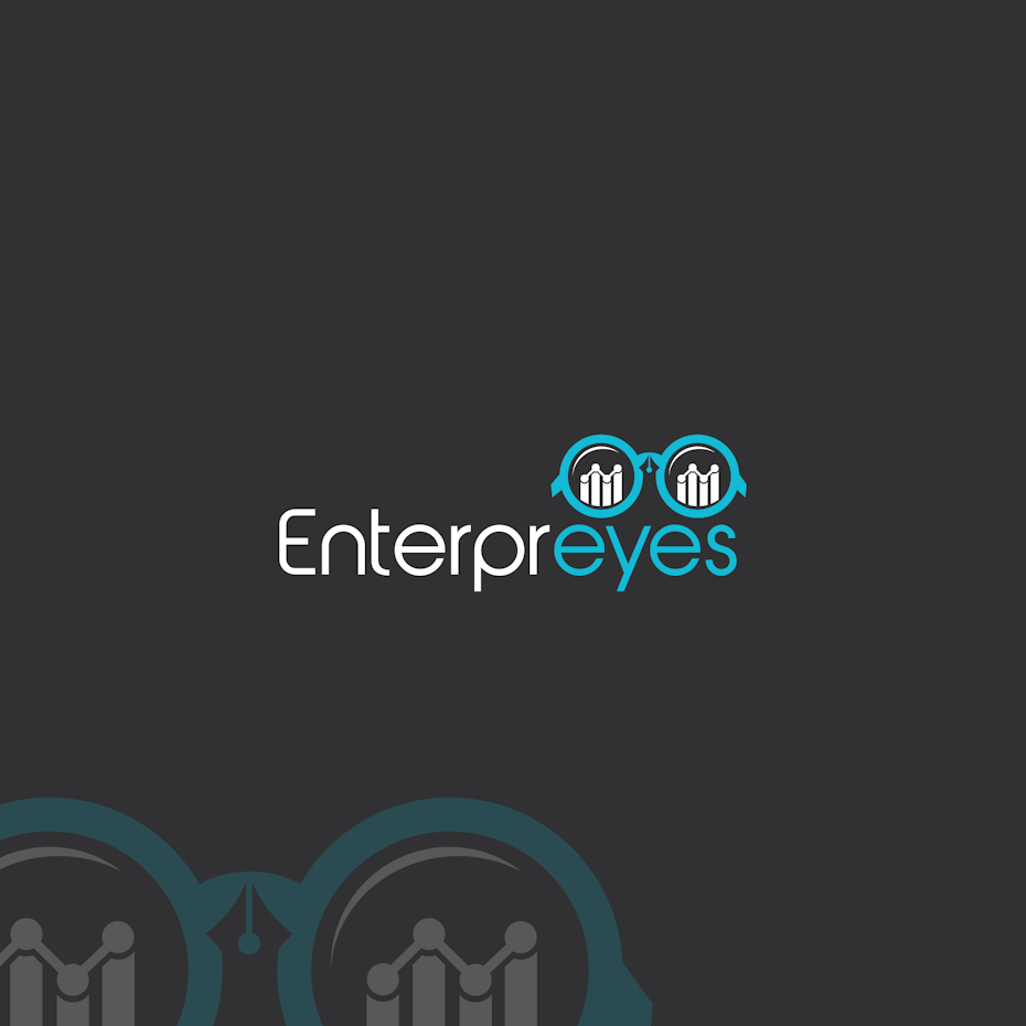 logo design mit brille