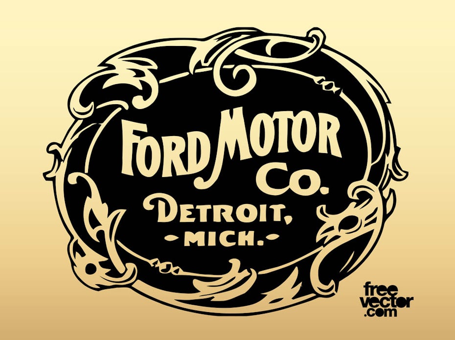 Old ford logo