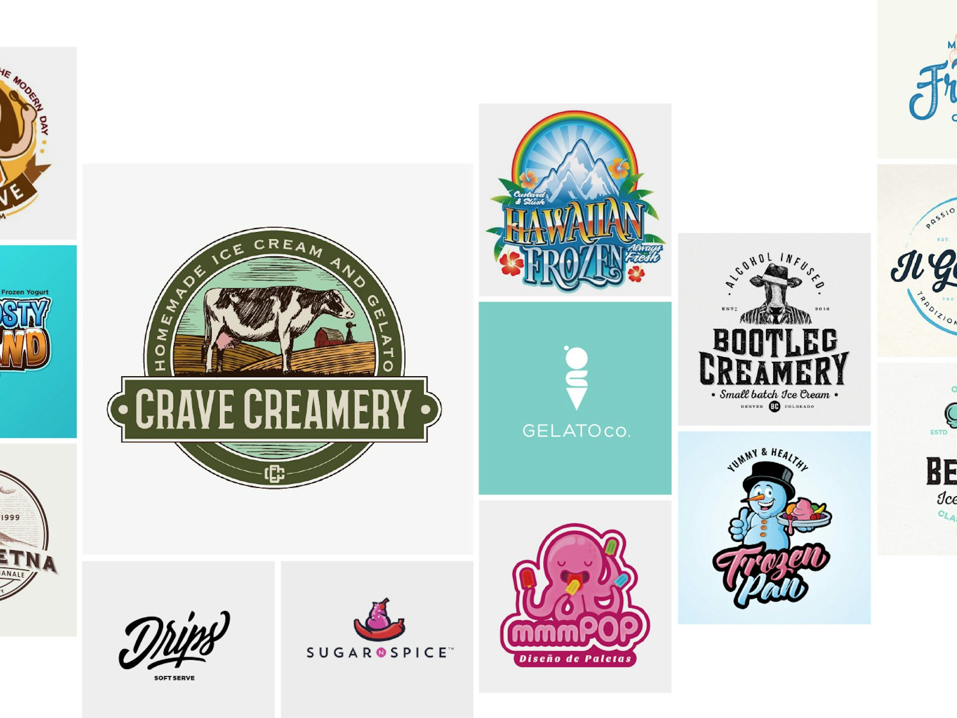 30 Ice Cream Logos That Will Melt The Competition 99designs