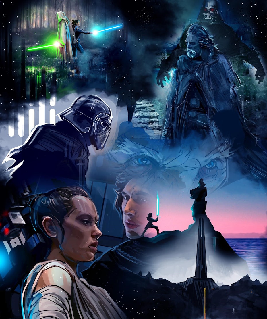 Venamis star wars illustration