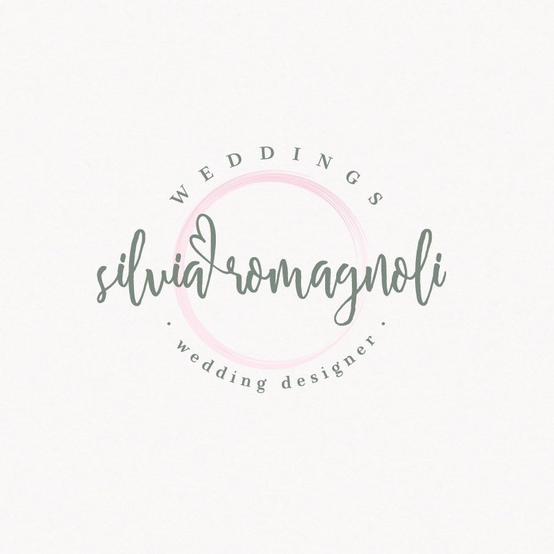 Calligraphic wedding logo