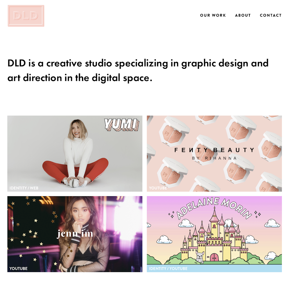 DLD studio website
