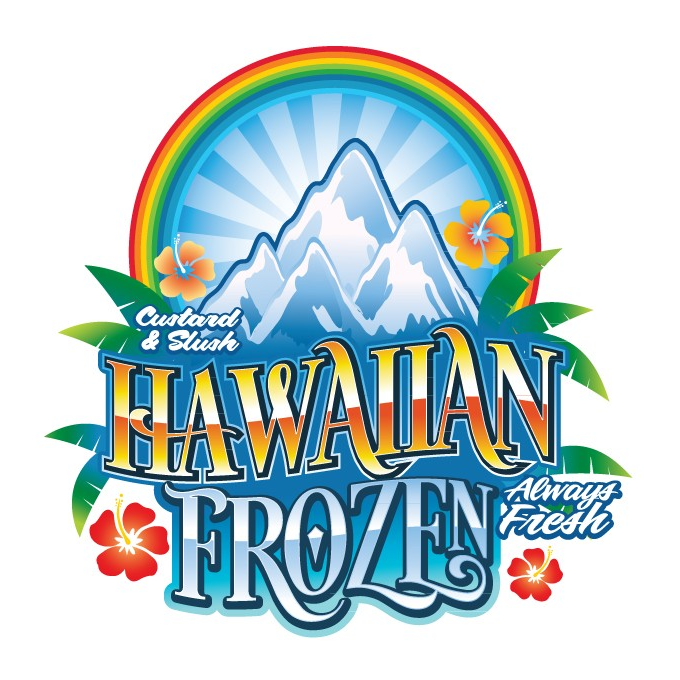 Modern ice cream logo