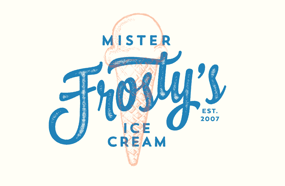classic ice cream logo