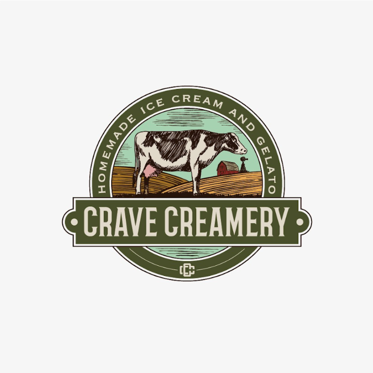 classic ice cream logo