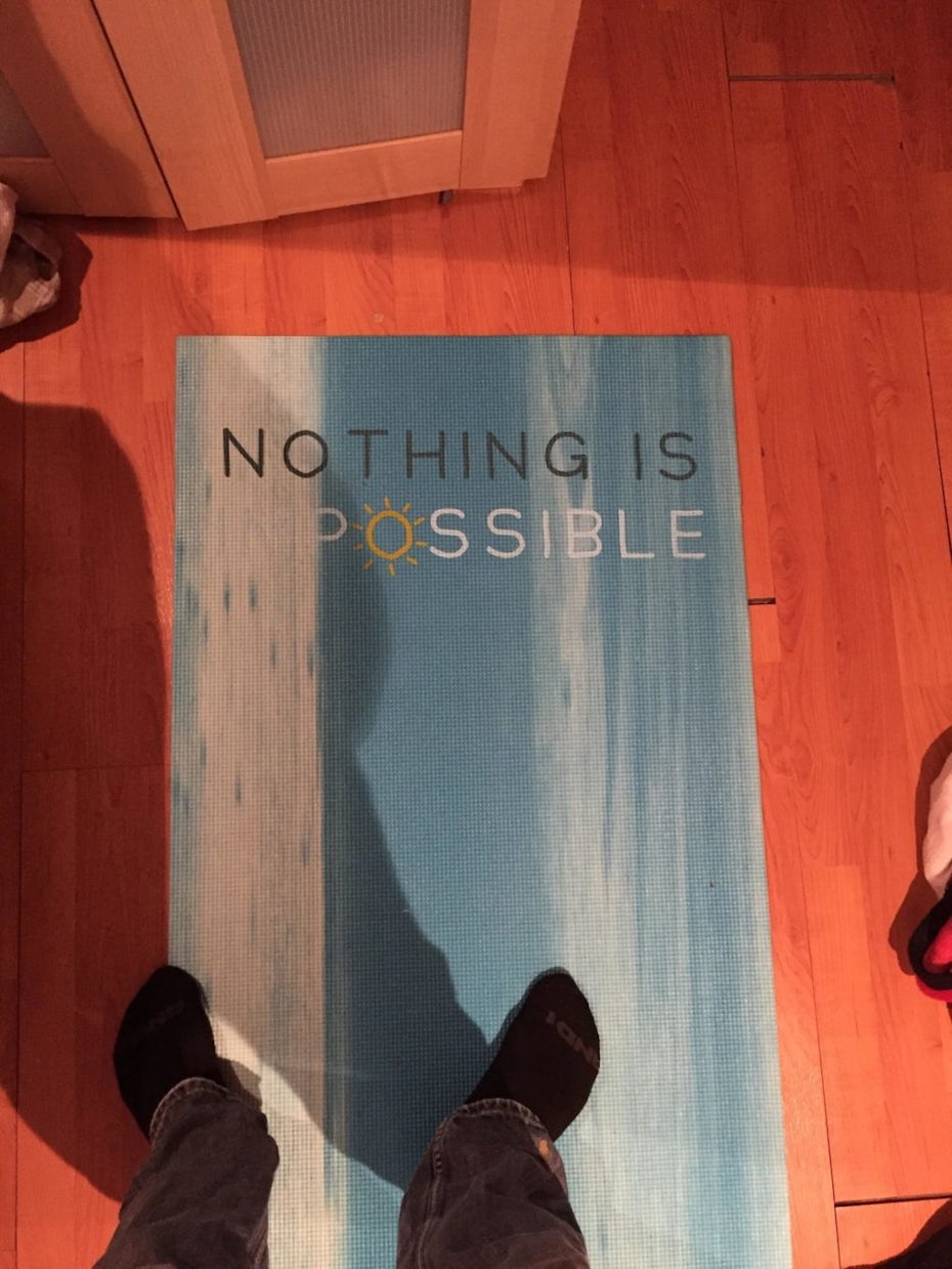 Nothing is possible rug design fail