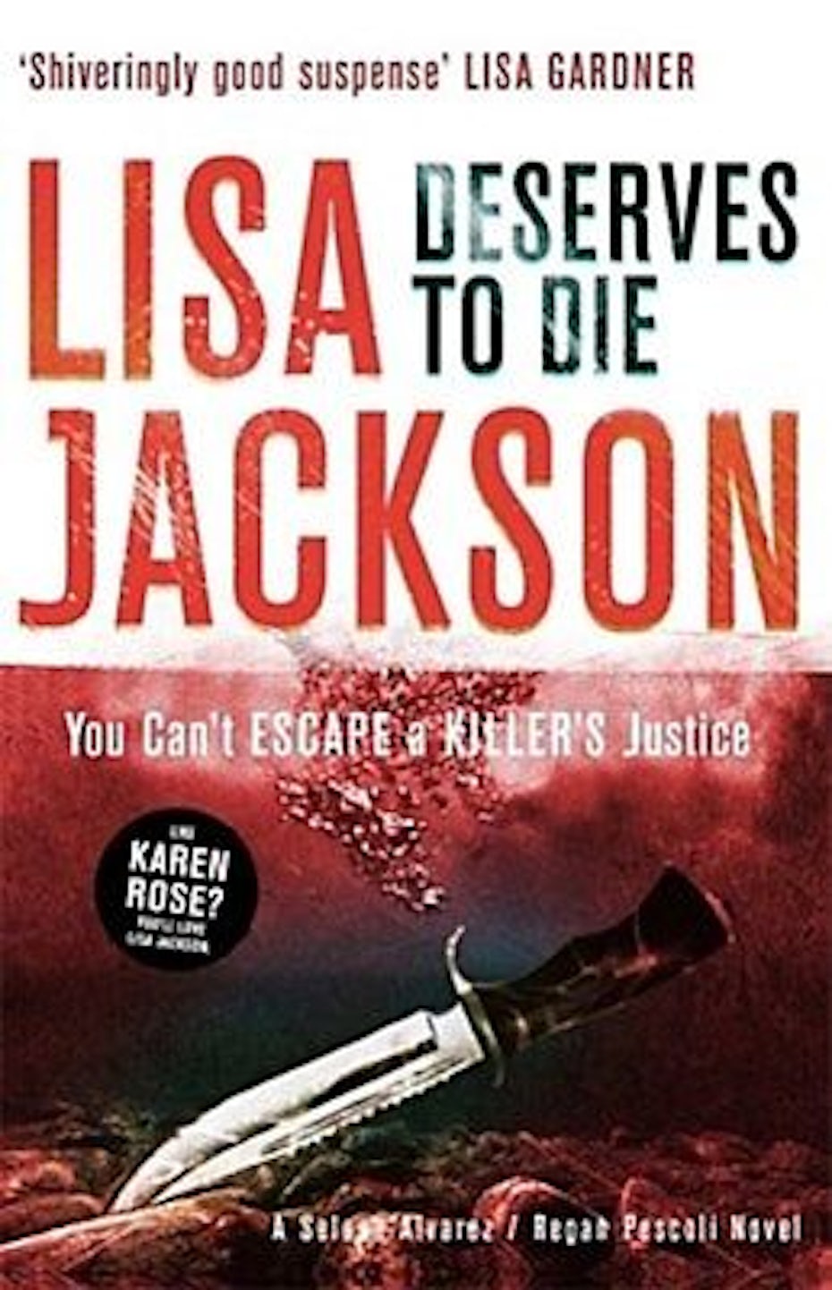 Updated Lisa Jackson Deserves to Die cover