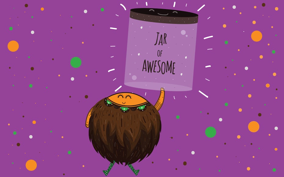 Create a jar of awesome
