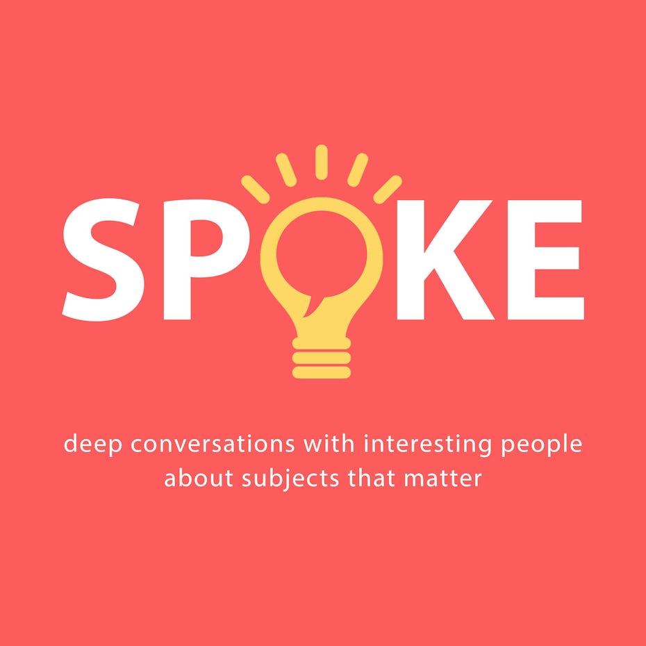 Spoke podcast cover design