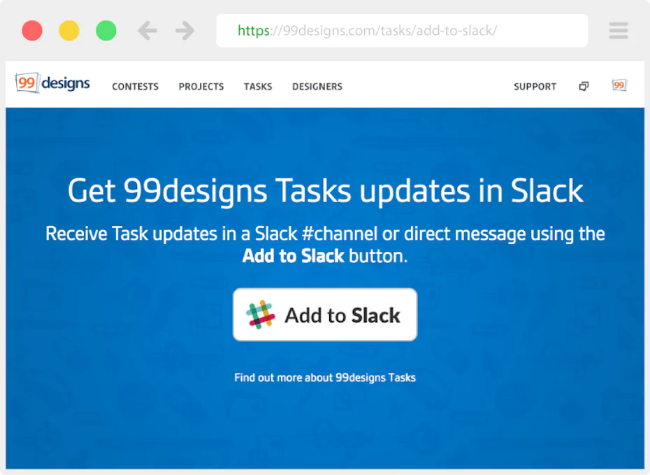 Slack Button Getting started with the 'Add to Slack' button - 99designs