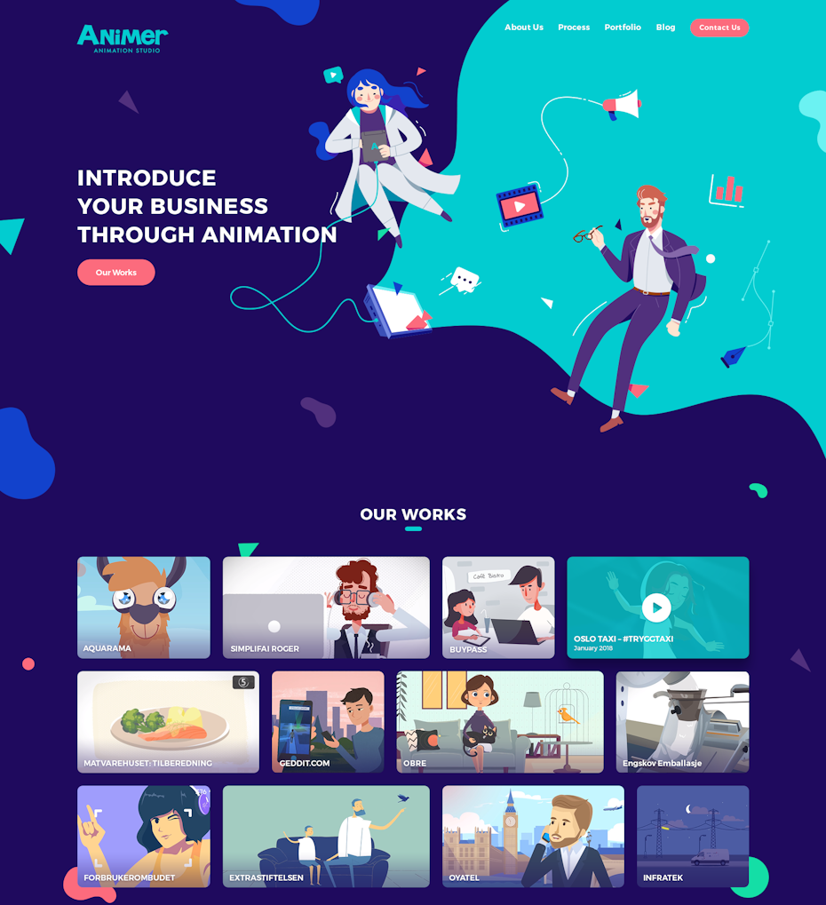 animation website