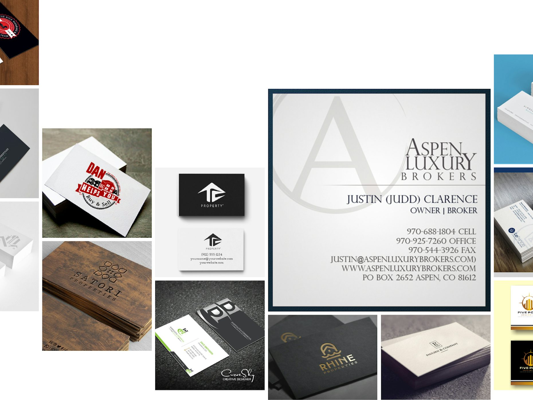 21 real estate business cards to help you close the deal - 21designs Regarding Real Estate Agent Business Card Template