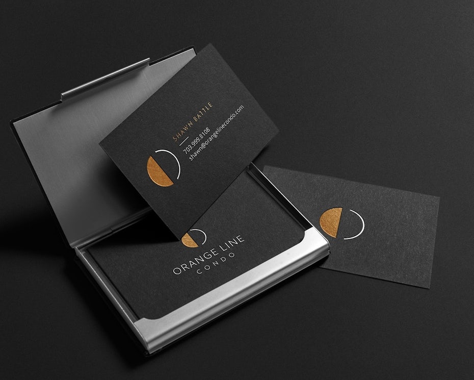 Real estate business card
