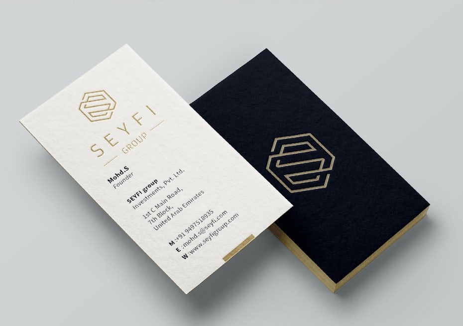 Seyfi business card