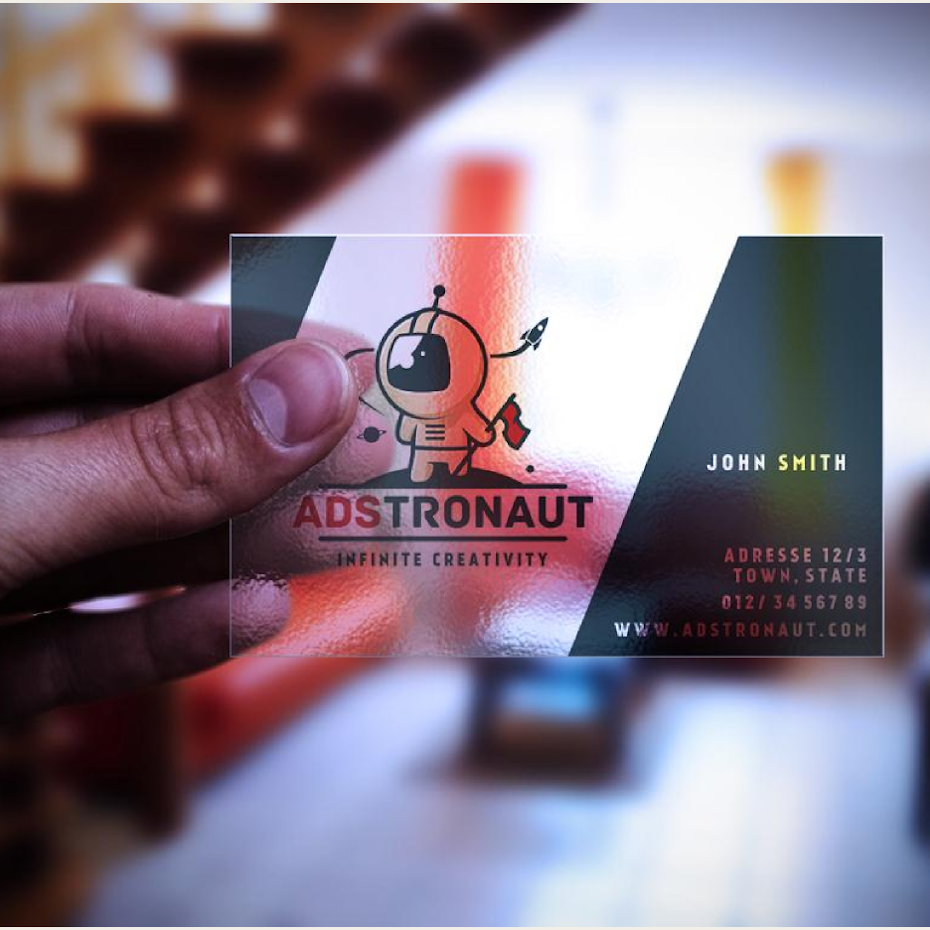 Adstronaut business card