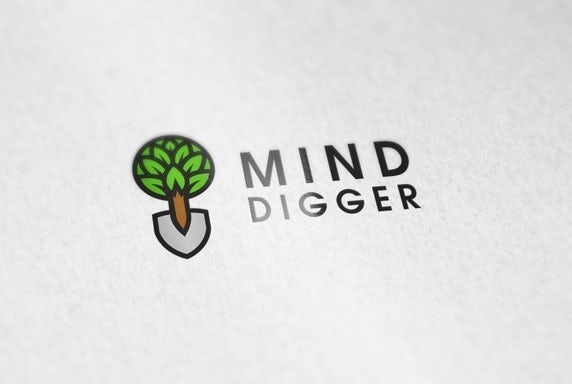 Mind Digger business card