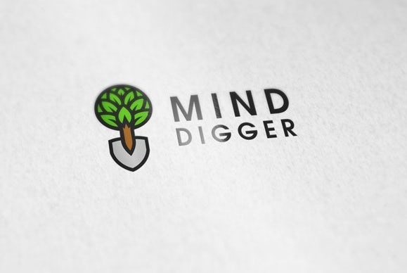 Mind Digger business card