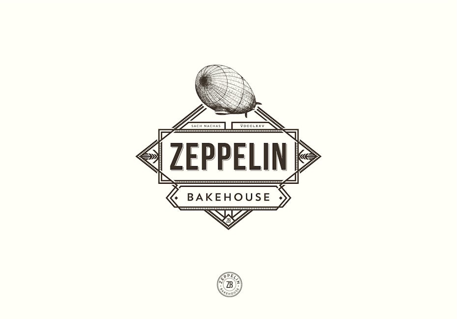 A vintage style logo