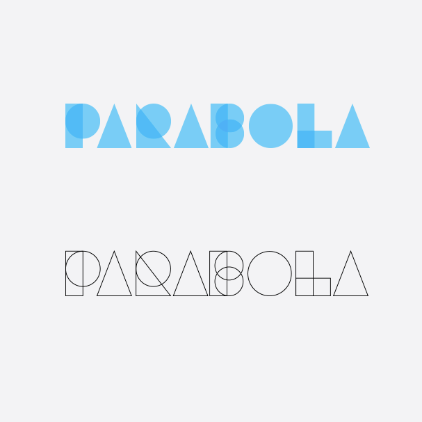 A typography focused logo design